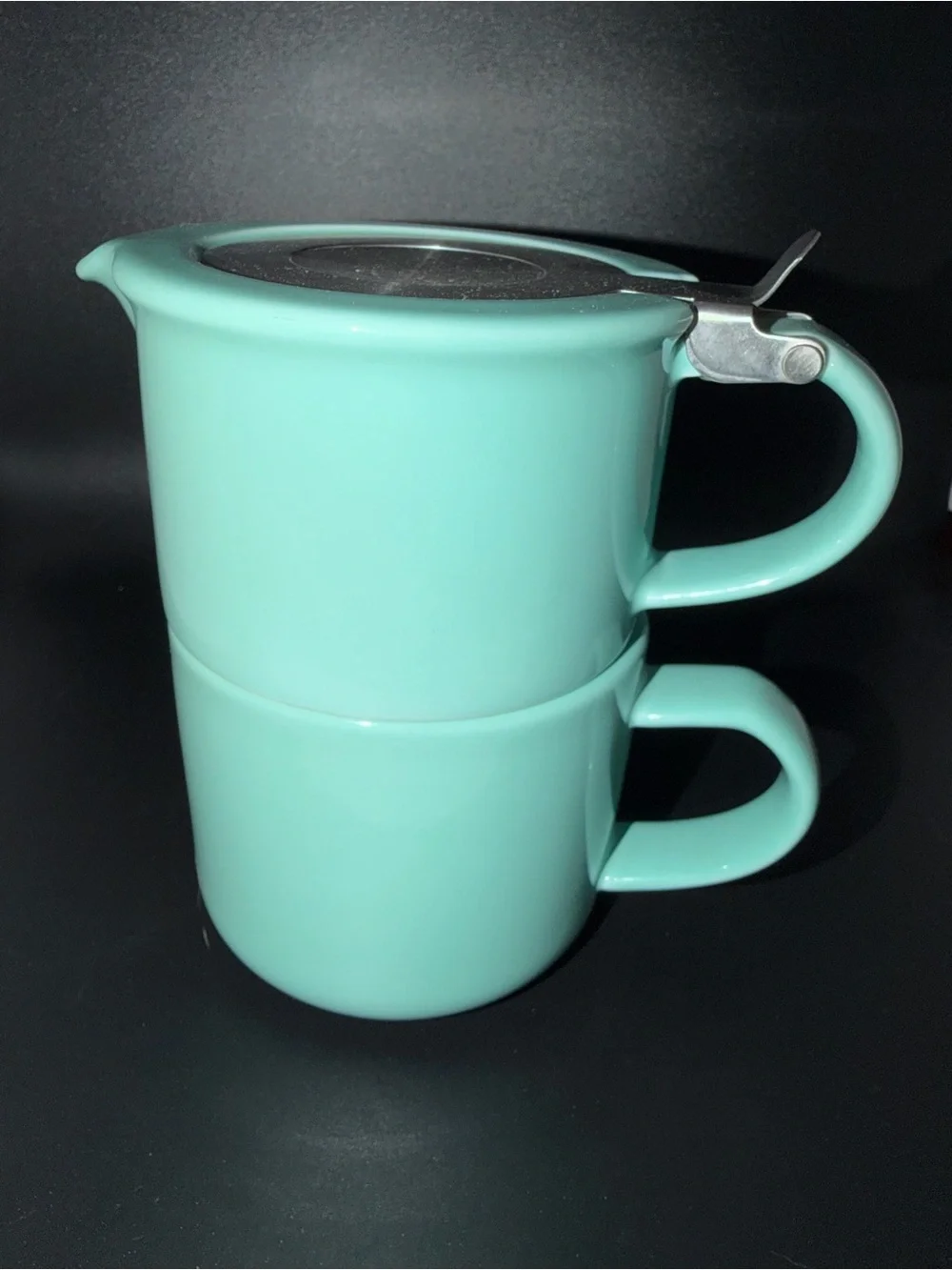 Forlife Tea for One 14oz Teapot and Mug Without Tea Infuser Tea Pot
